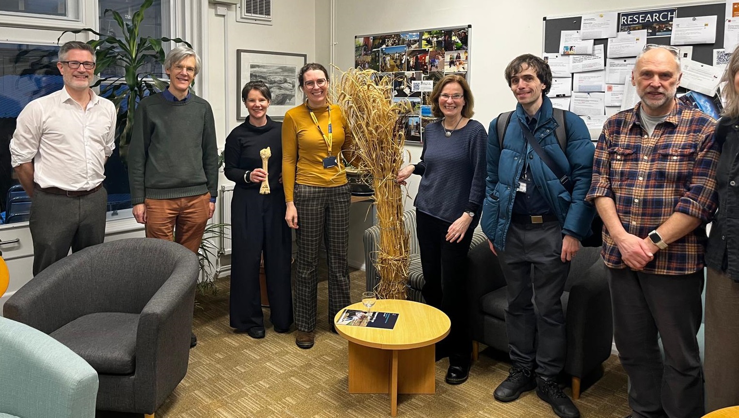 Photograph of the FeedSax team at the book launch in 2026